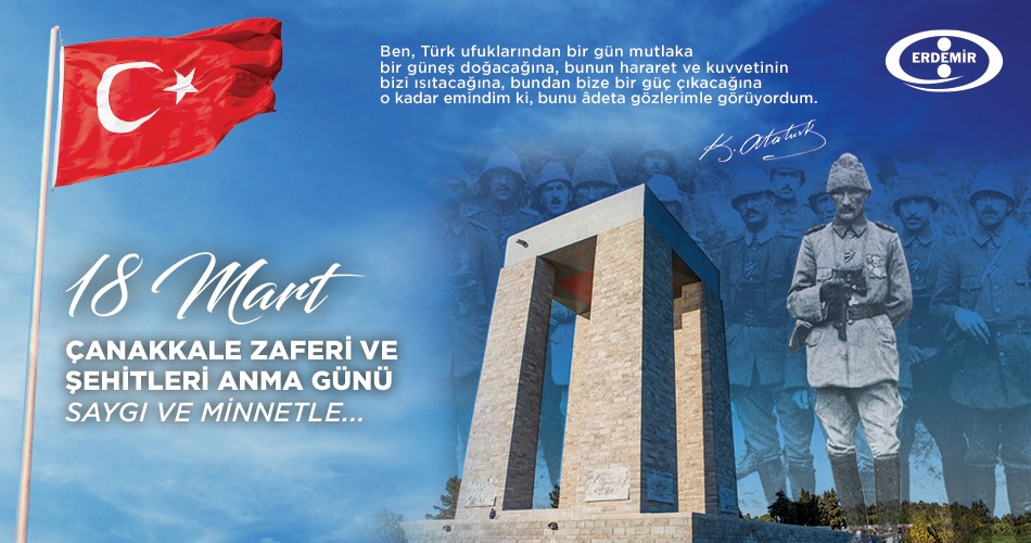 Erdemir 18 Mart İlanı 950x500