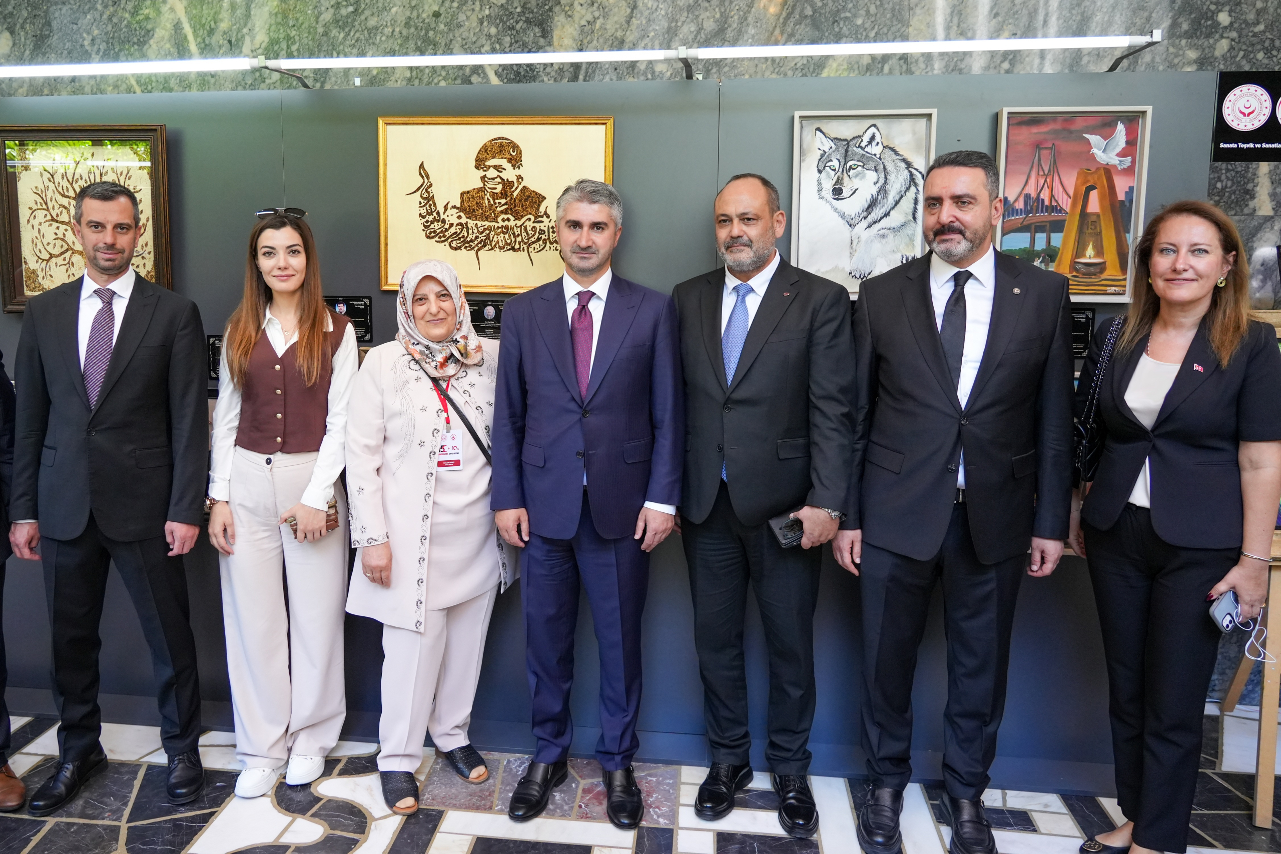 Sanata Teşvik ve Sanatla Yaşam Sergisi (1)